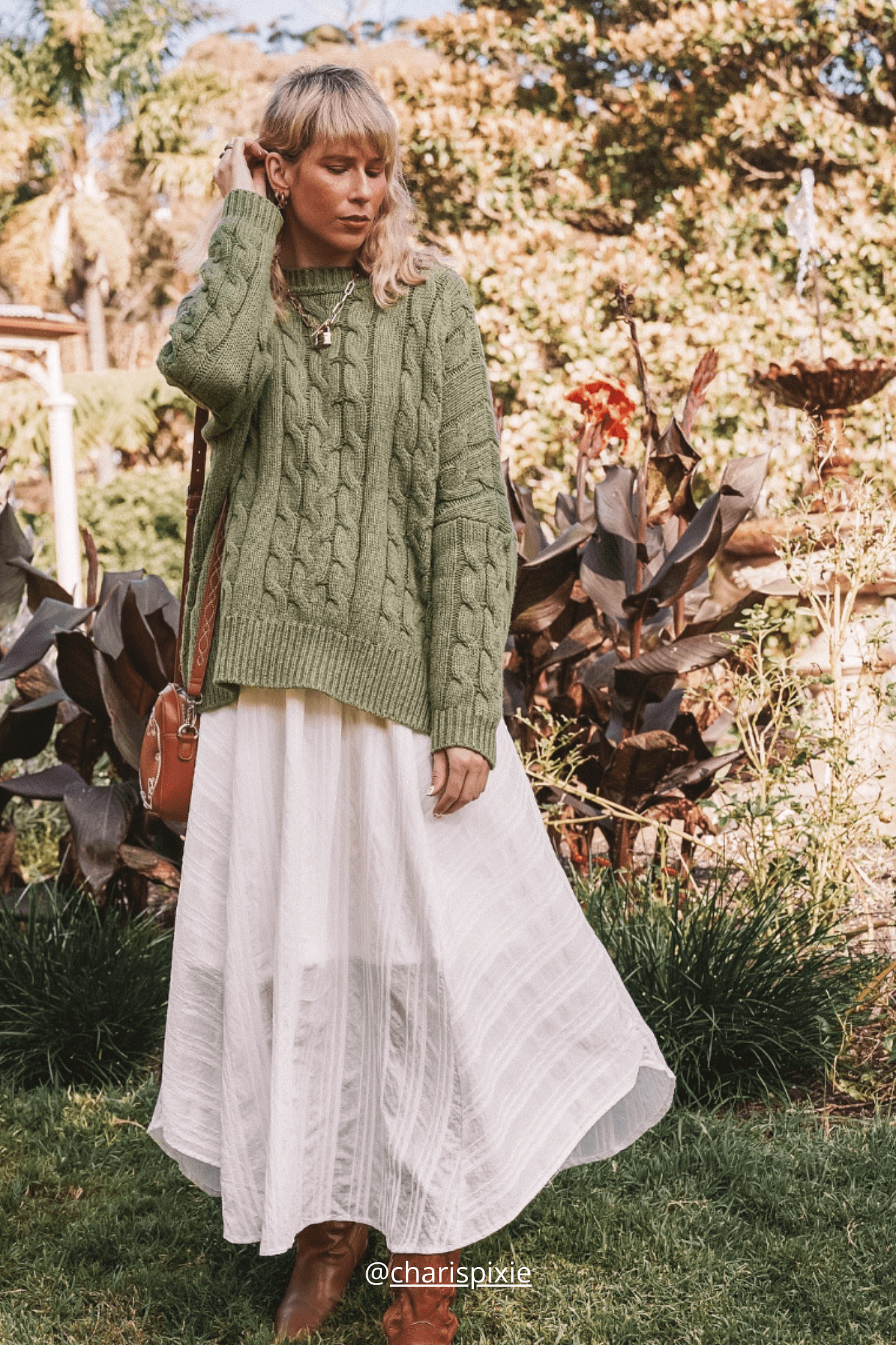 Thyme - Soft Touch Cable Pullover