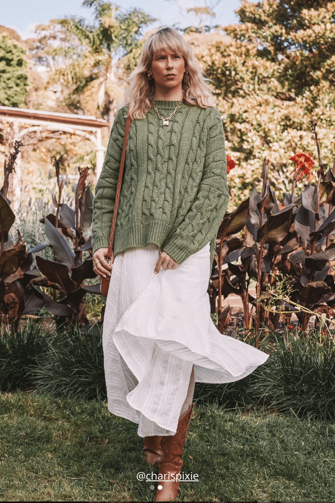 Thyme - Soft Touch Cable Pullover