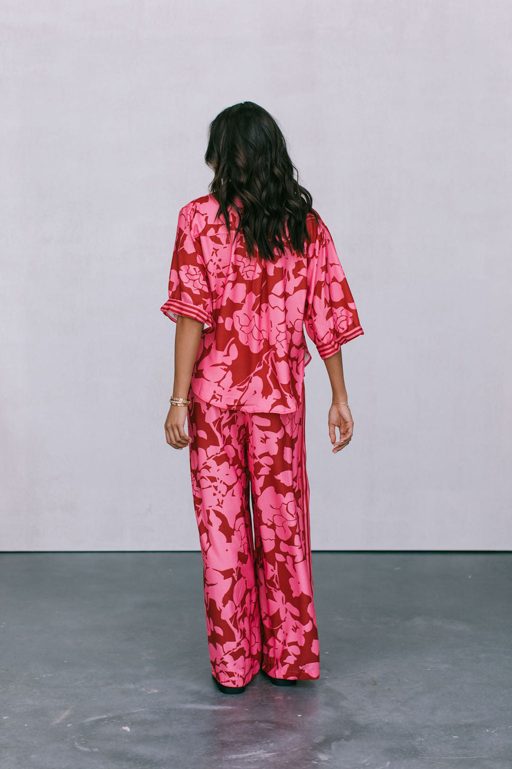 Tripoli Set - Plum Floral Print