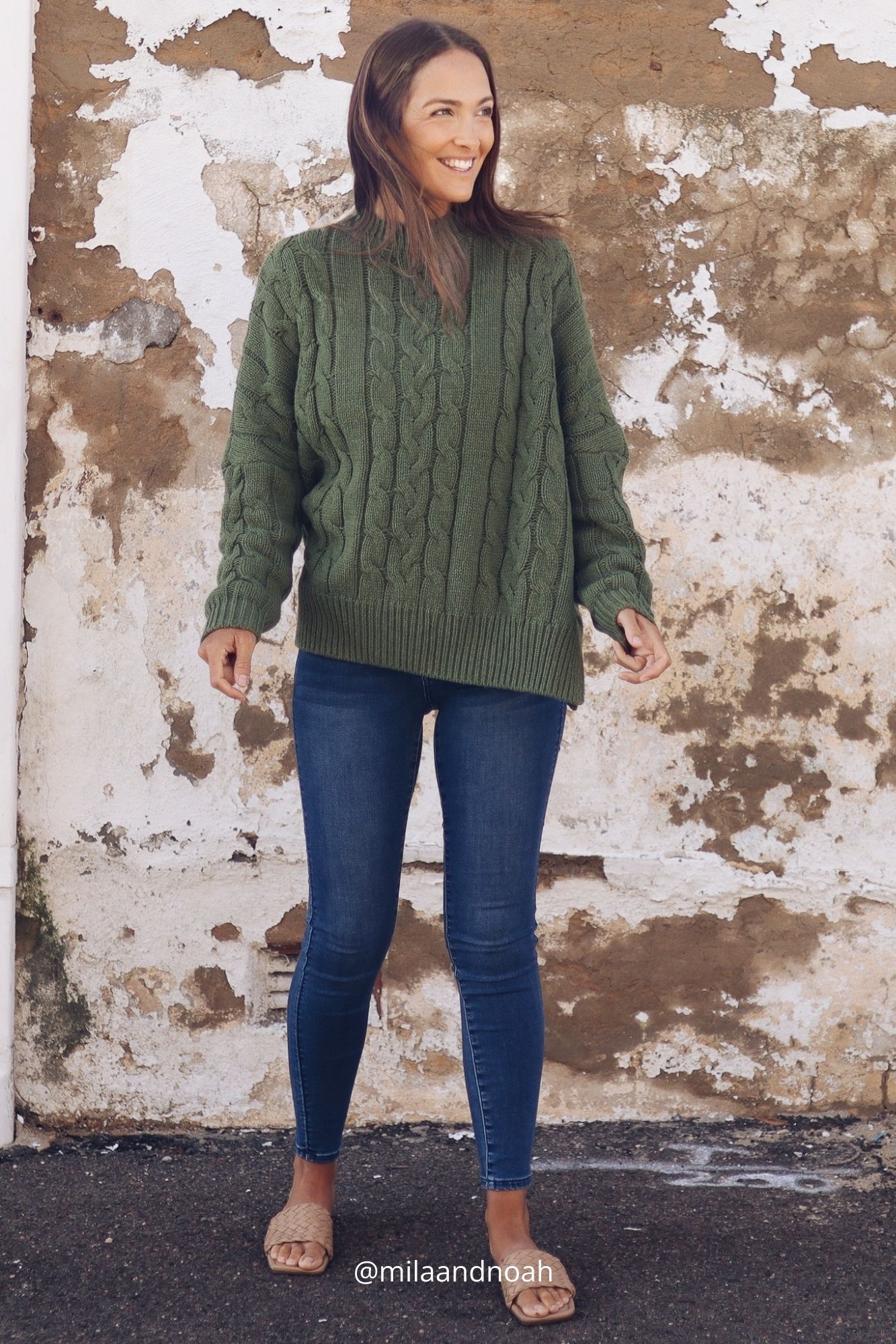 Thyme - Soft Touch Cable Pullover