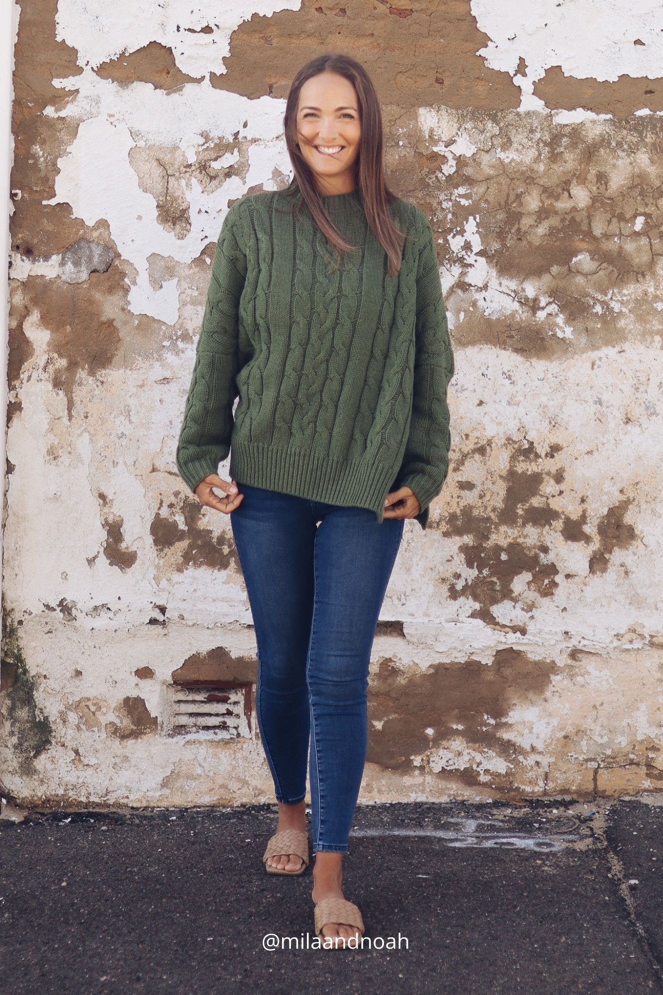Thyme - Soft Touch Cable Pullover