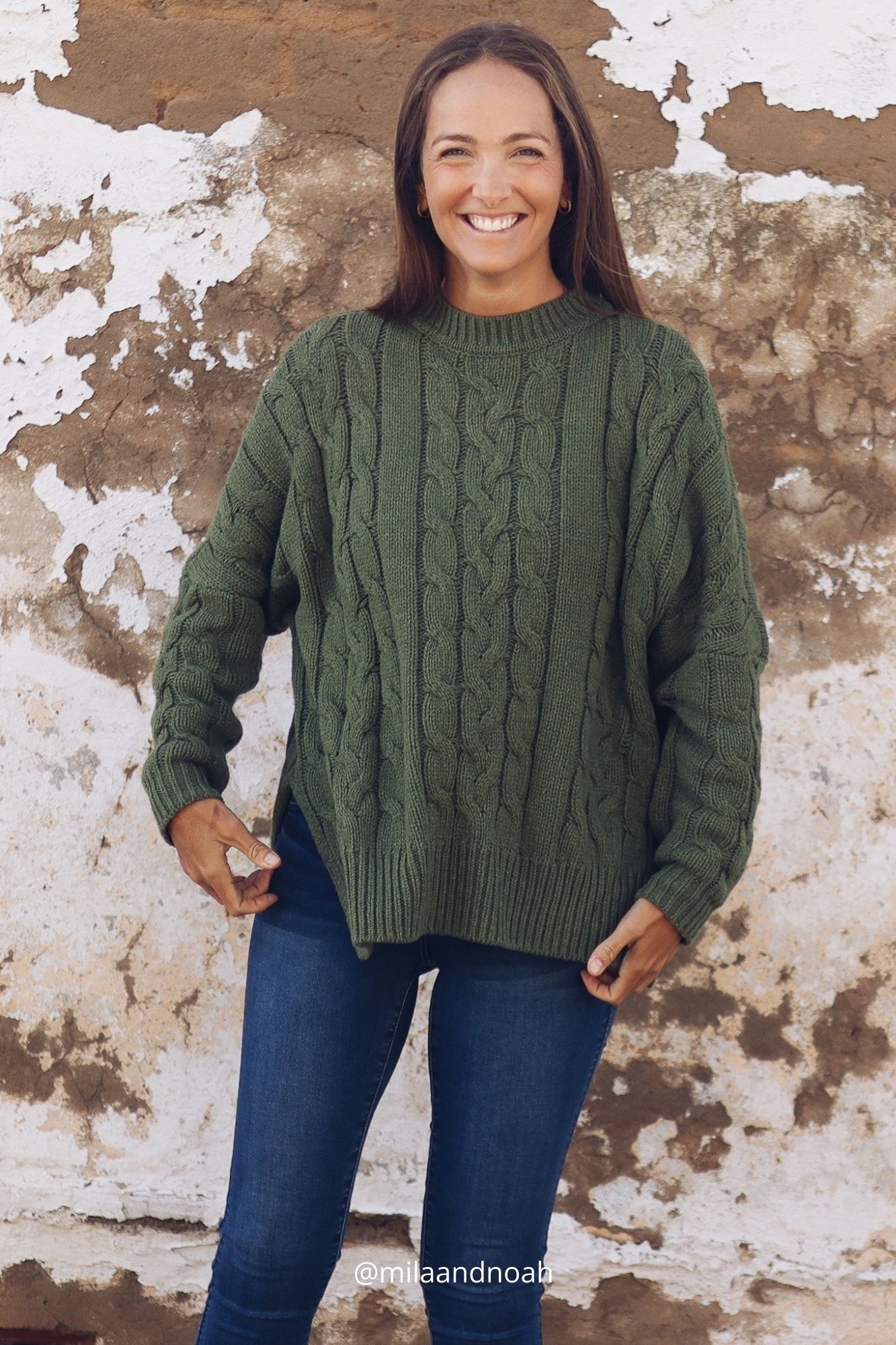Thyme - Soft Touch Cable Pullover