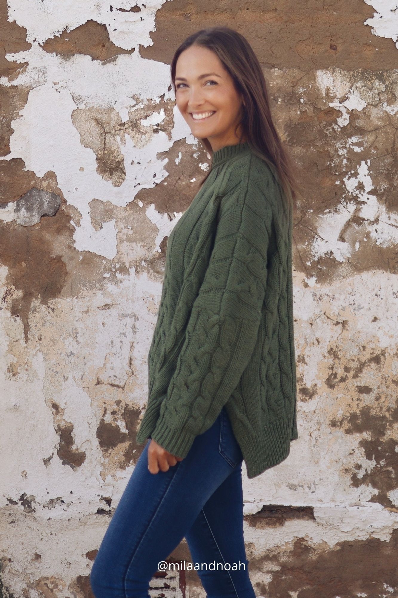 Thyme - Soft Touch Cable Pullover