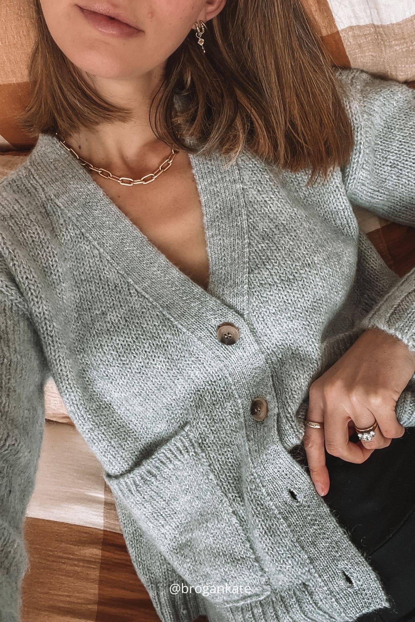 Katy - Silver Birch Cardigan