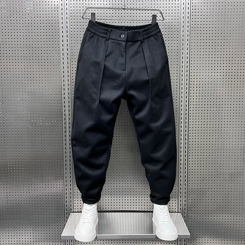 Kurt - Elegant Heathered Trousers