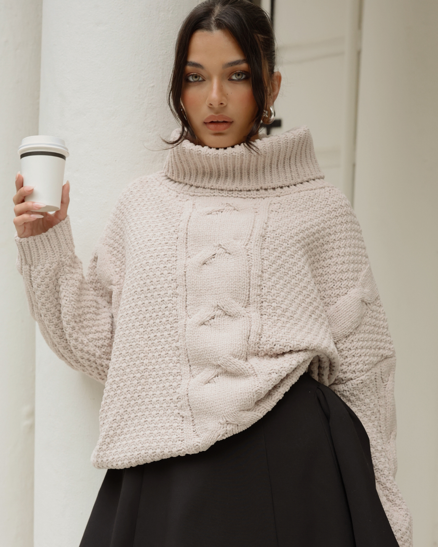 Aspen Knit-Beige