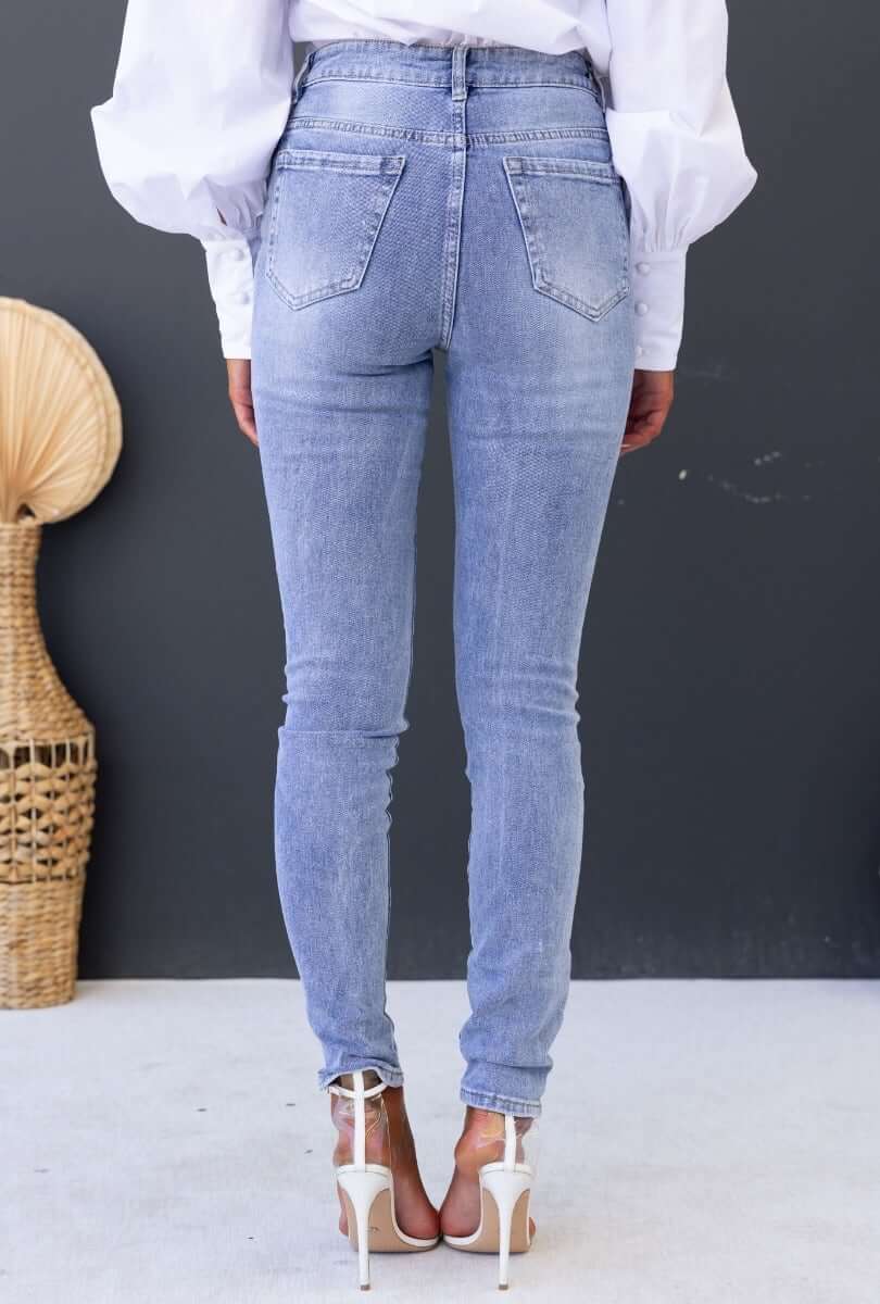 Mecka Jeans-Mid-high waist fit