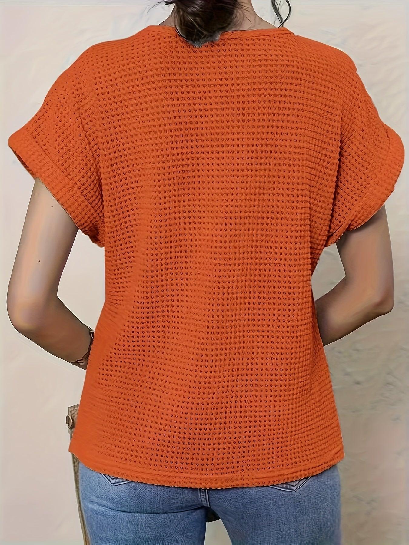 Beautifully-Detailed Knitted Top