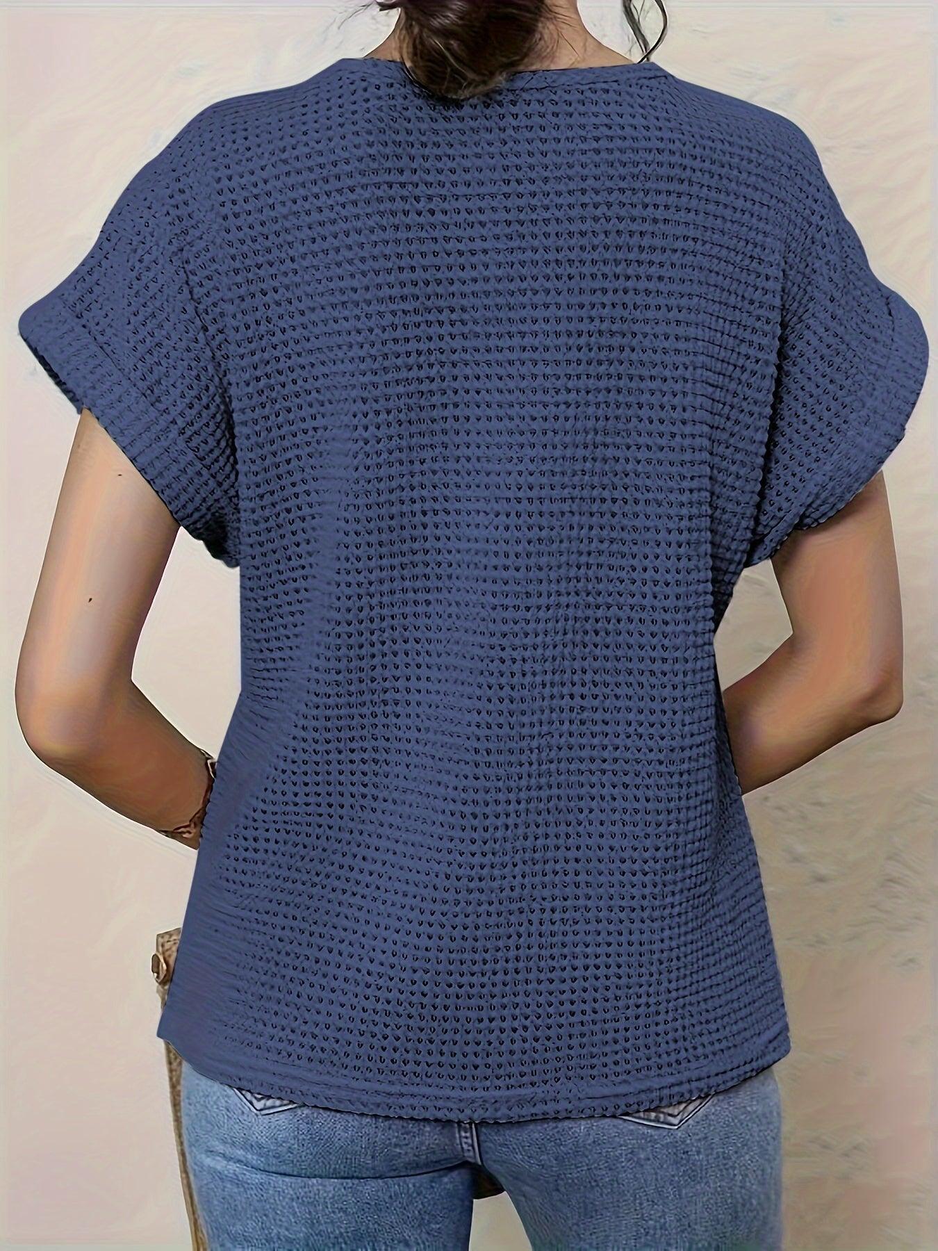 Beautifully-Detailed Knitted Top
