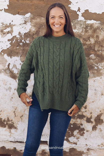 Thyme - Soft Touch Cable Pullover