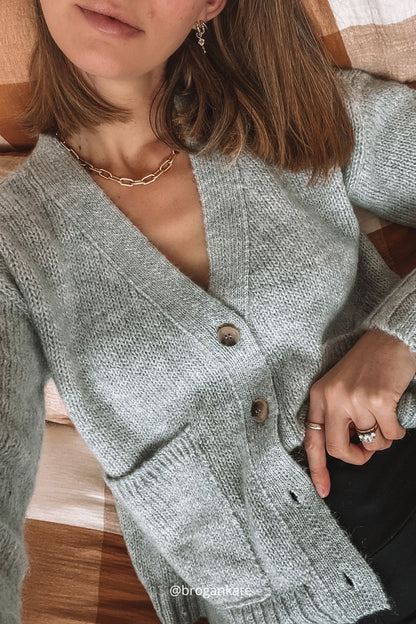 Katy - Silver Birch Cardigan