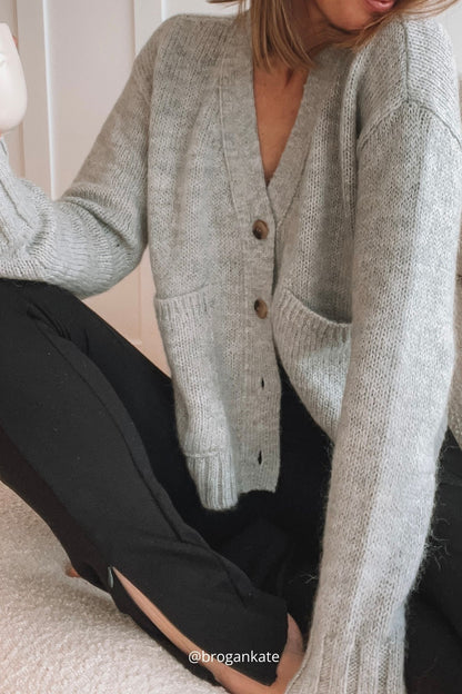 Katy - Silver Birch Cardigan