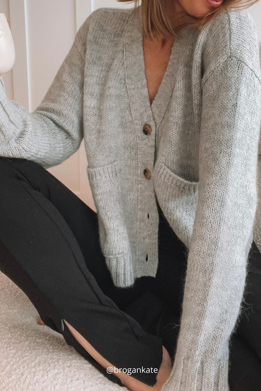 Katy - Silver Birch Cardigan