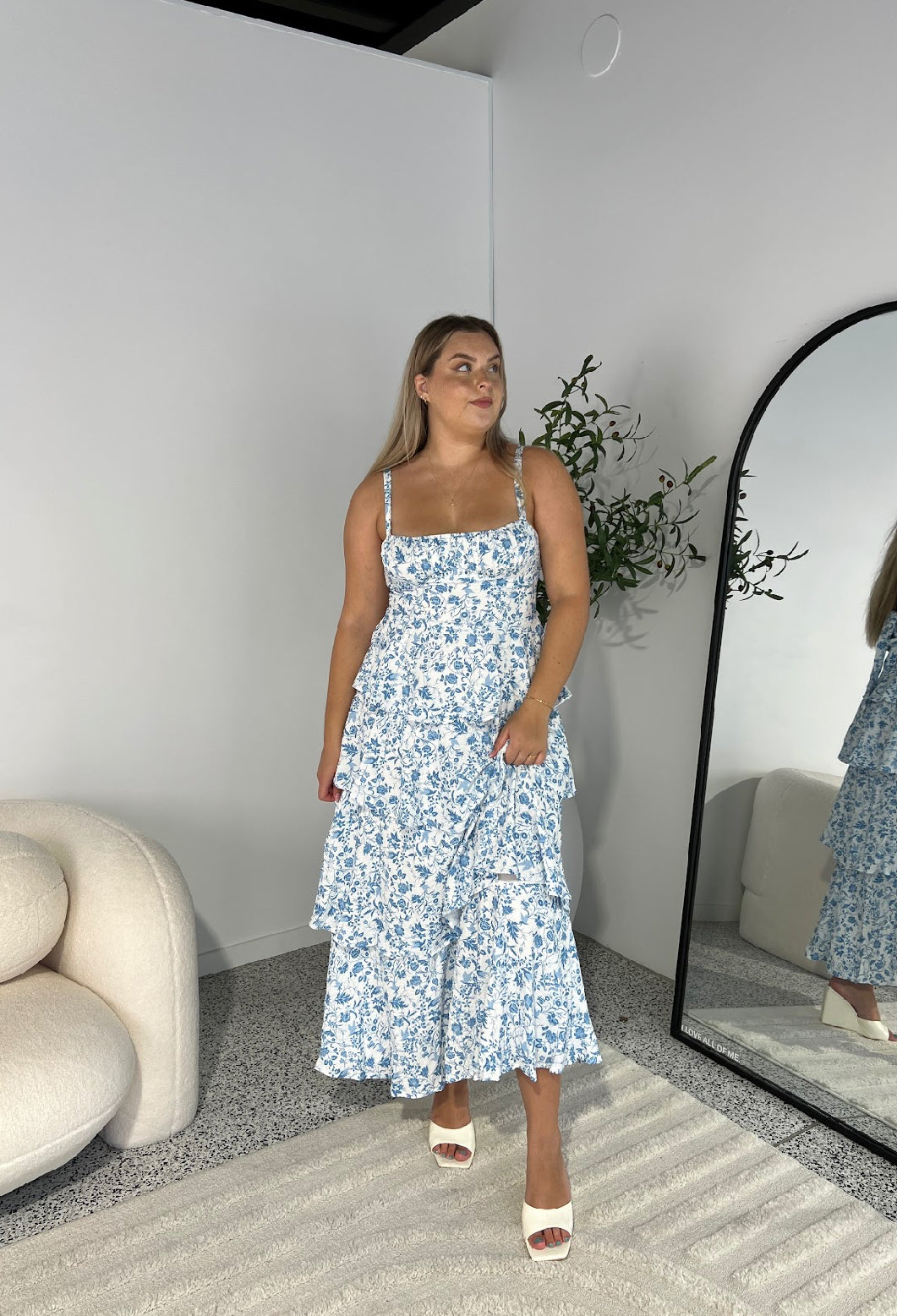 MATILDA RUFFLE MAXI DRESS