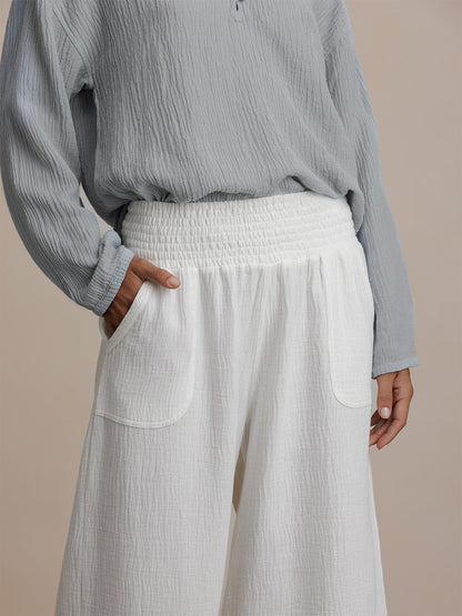Bahama 3/4 Cotton Pants Coconut