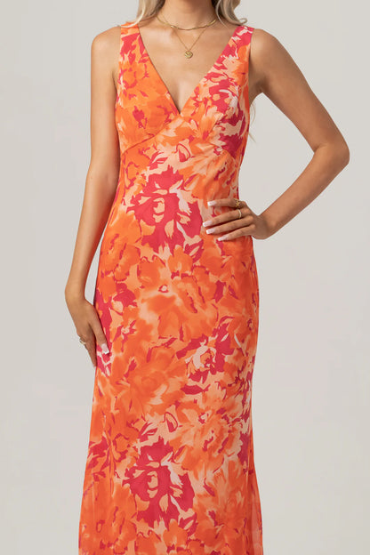 Bailey V-Neck Midi Dress