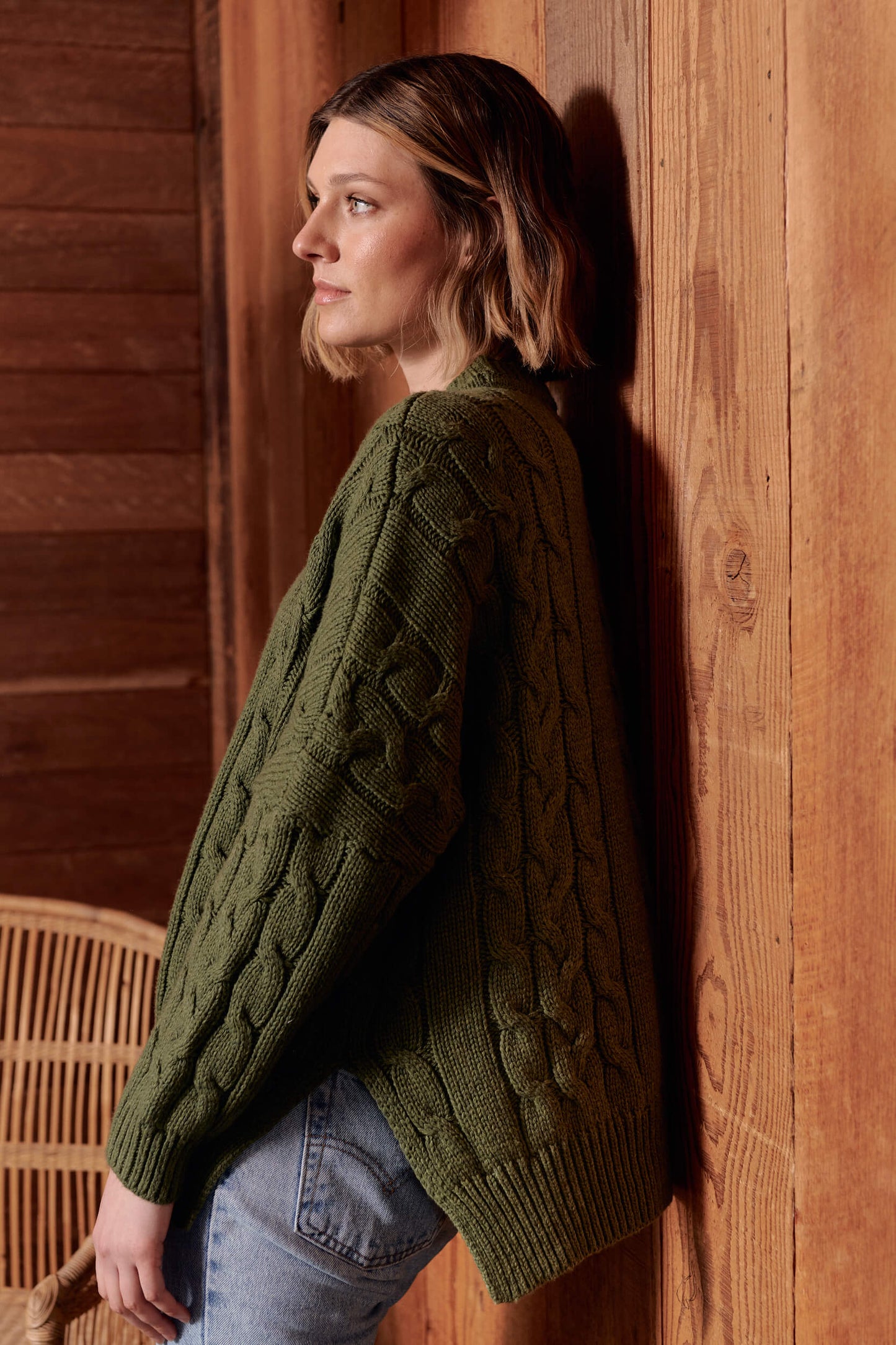 Thyme - Soft Touch Cable Pullover