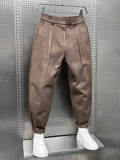 Kurt - Elegant Heathered Trousers