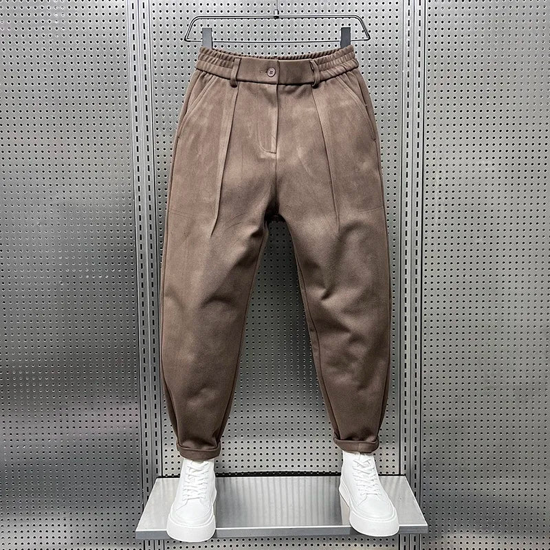 Kurt - Elegant Heathered Trousers