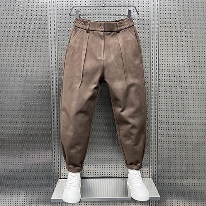 Kurt - Elegant Heathered Trousers