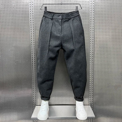 Kurt - Elegant Heathered Trousers