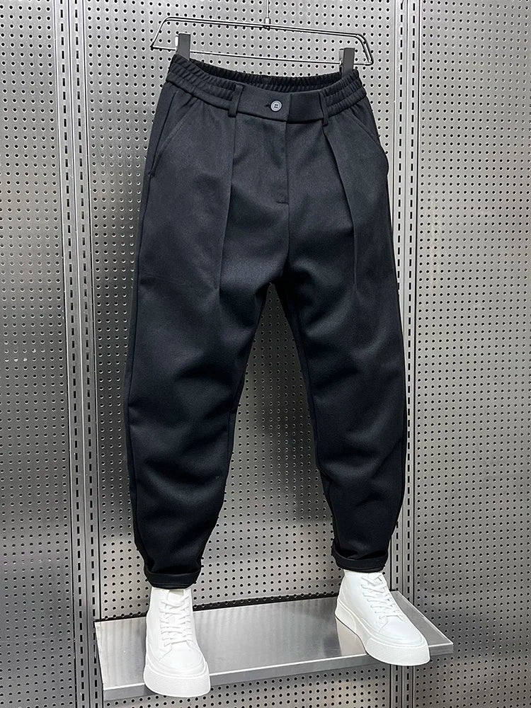 Kurt - Elegant Heathered Trousers