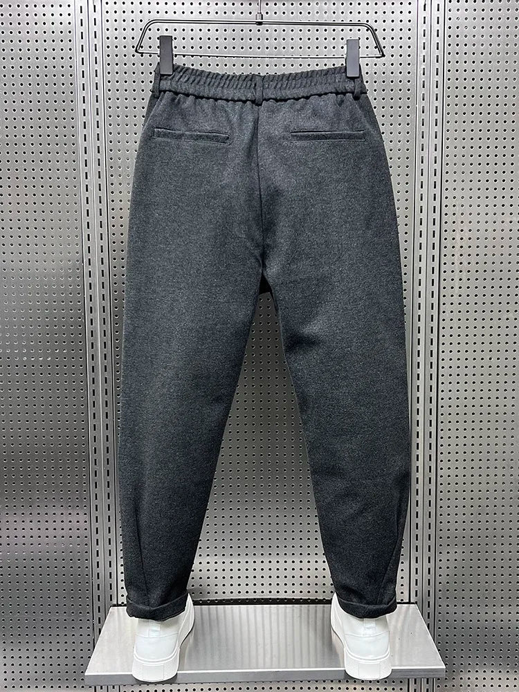 Kurt - Elegant Heathered Trousers