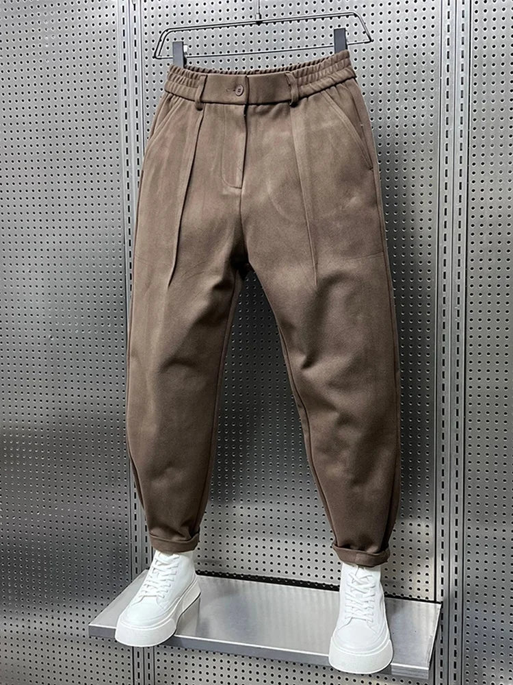 Kurt - Elegant Heathered Trousers