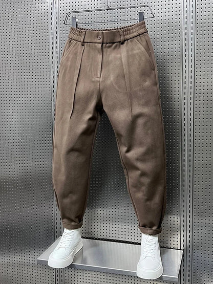 Kurt - Elegant Heathered Trousers