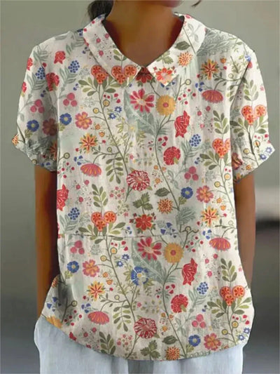 Arabella | Vintage Floral Blouse